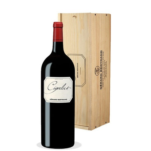 Gerard Bertrand Aude Hauterives Rouge Cigalus 2021 Wood Box