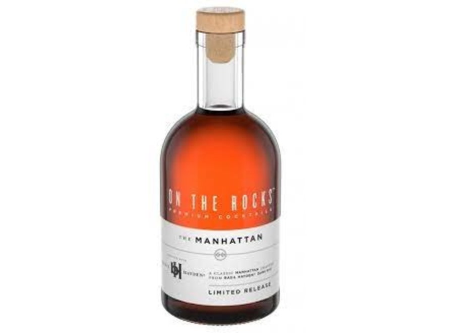 On The Rocks Manhattan Ltd Rls 375 Ml Wine Folder