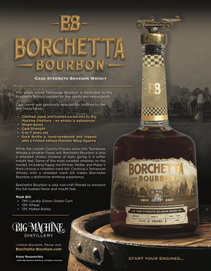 Borchetta Cask Strength Special Release 2022 Bourbon Whisky