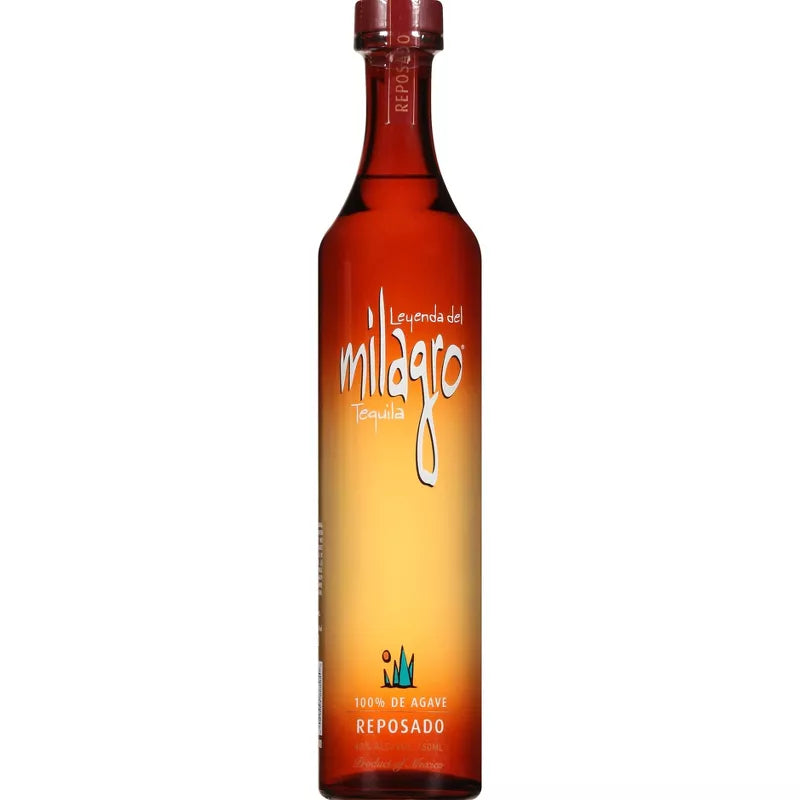 Milagro Tequila Reposado 750ml Wine Folder