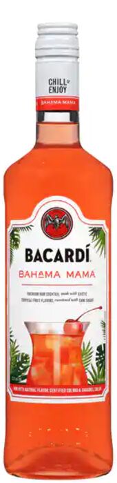 Bacardi Bahama Mama Classic Cocktails 25 750ml – Wine Folder